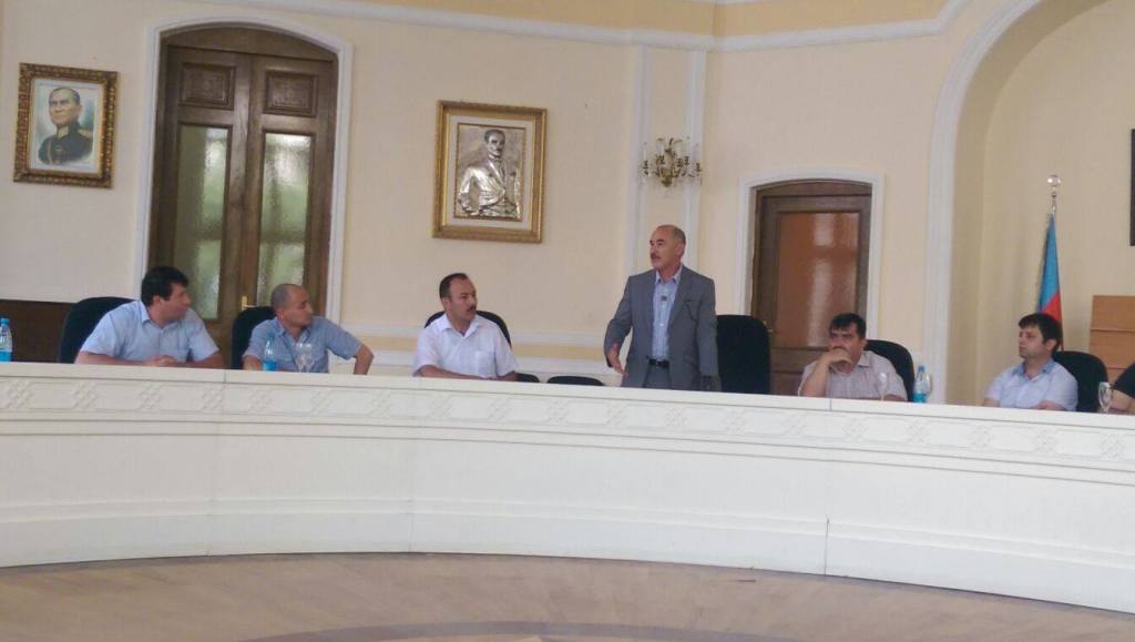 ALPAQUT DÖYÜŞ SƏNƏTİ MÖVZÜSÜNDA KONFRANS KEÇİRİLDİ — foto 6
